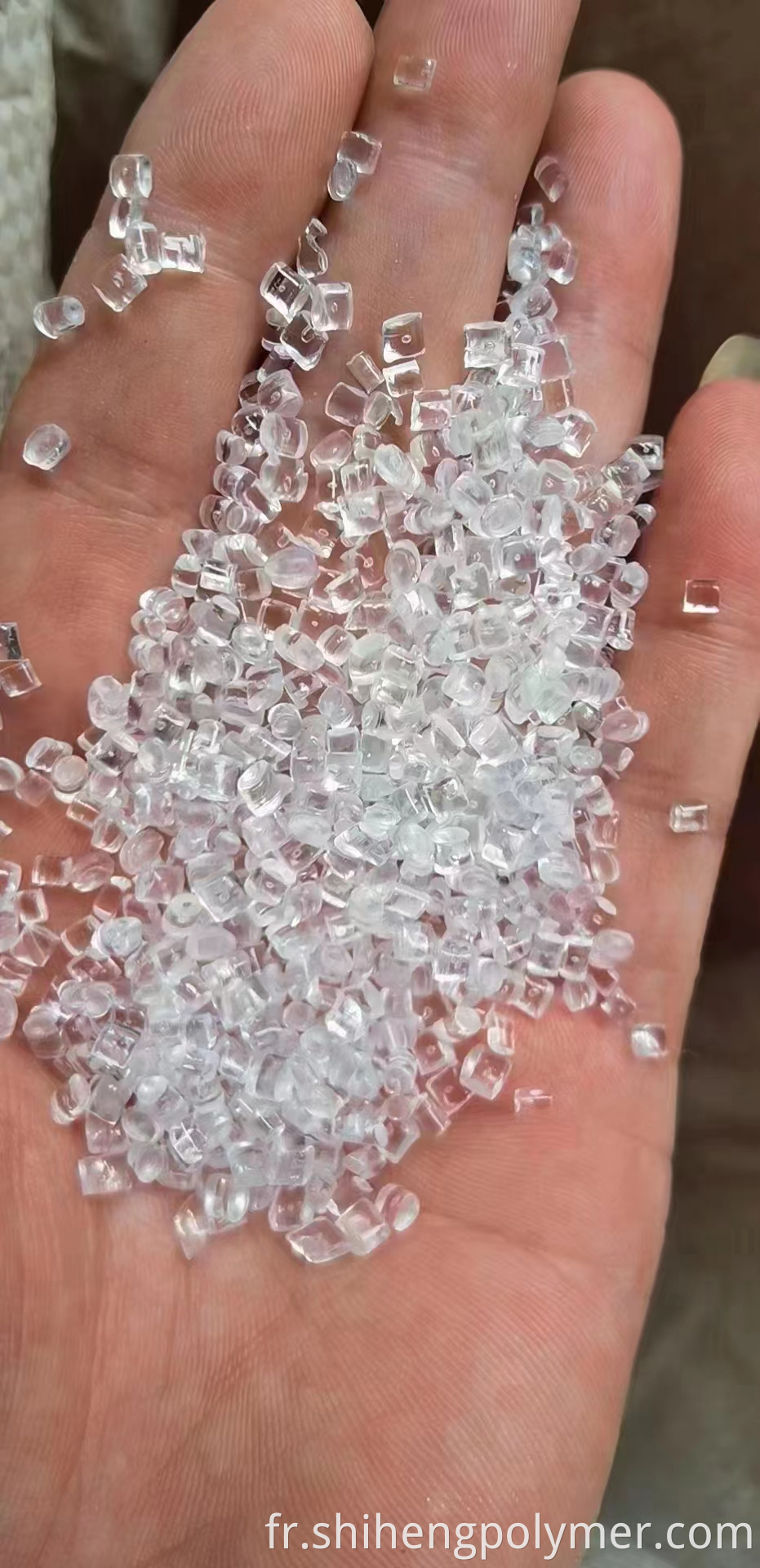 PC plastic raw material particles